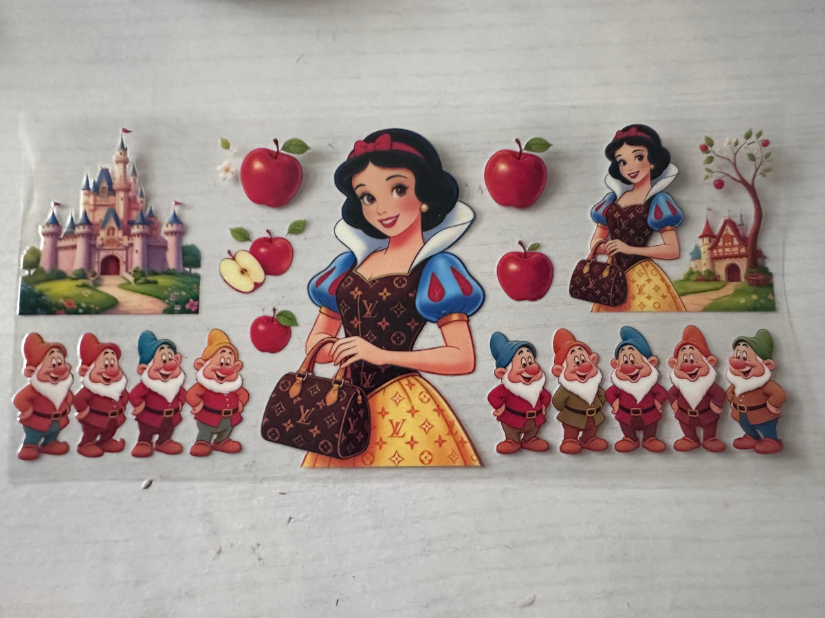 Snow White Designer Cup Wrap