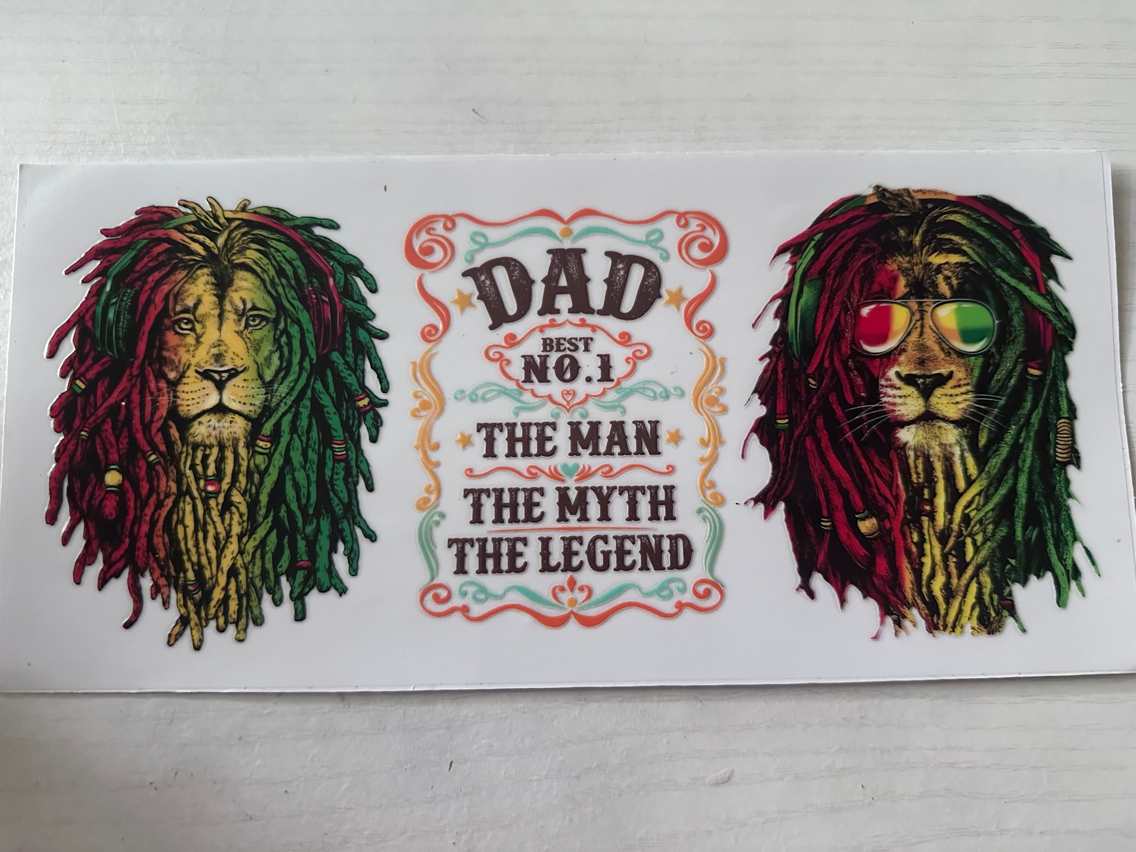 Dad Lion Cup Wrap