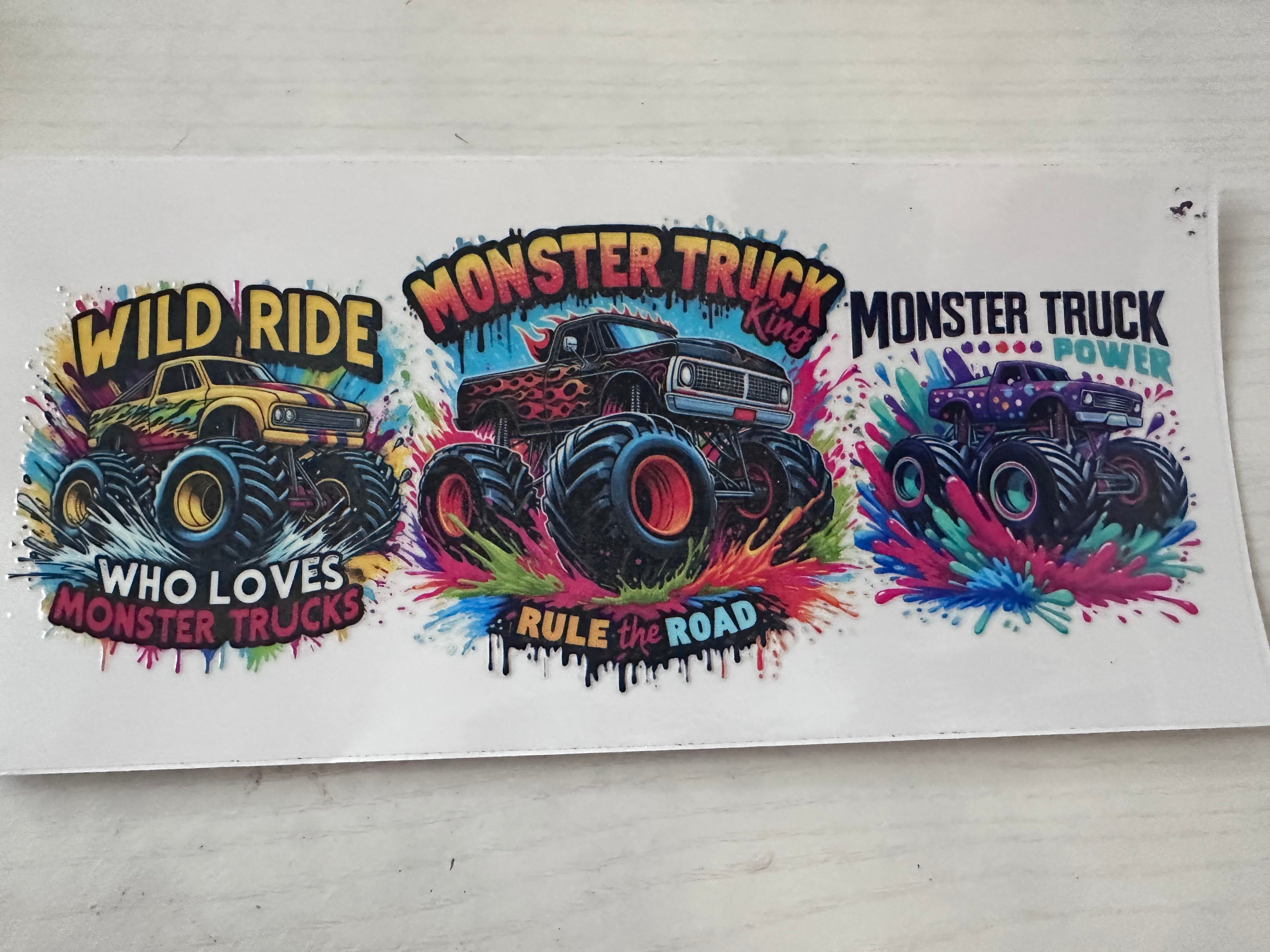 Monster trucks 2 cup wrap