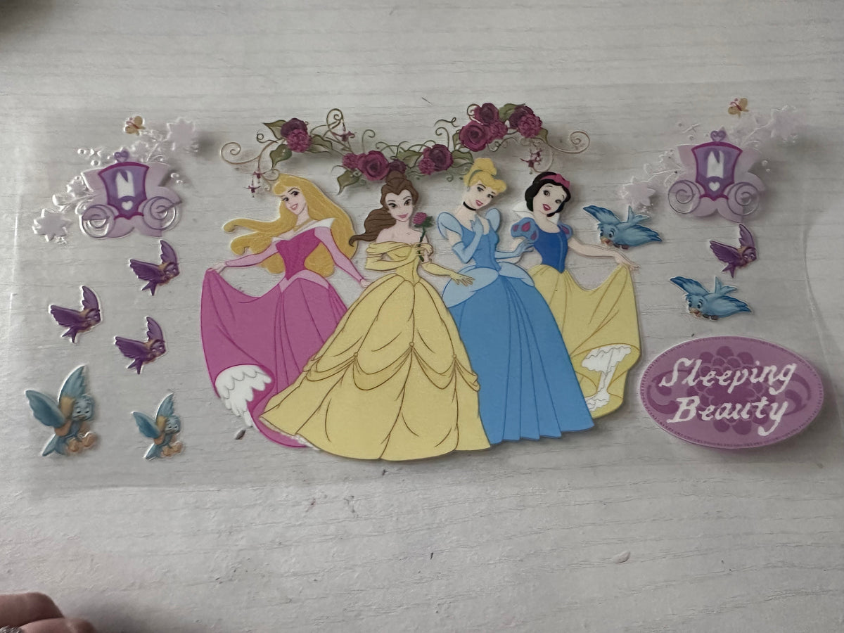 Sleeping Beauty cup wrap