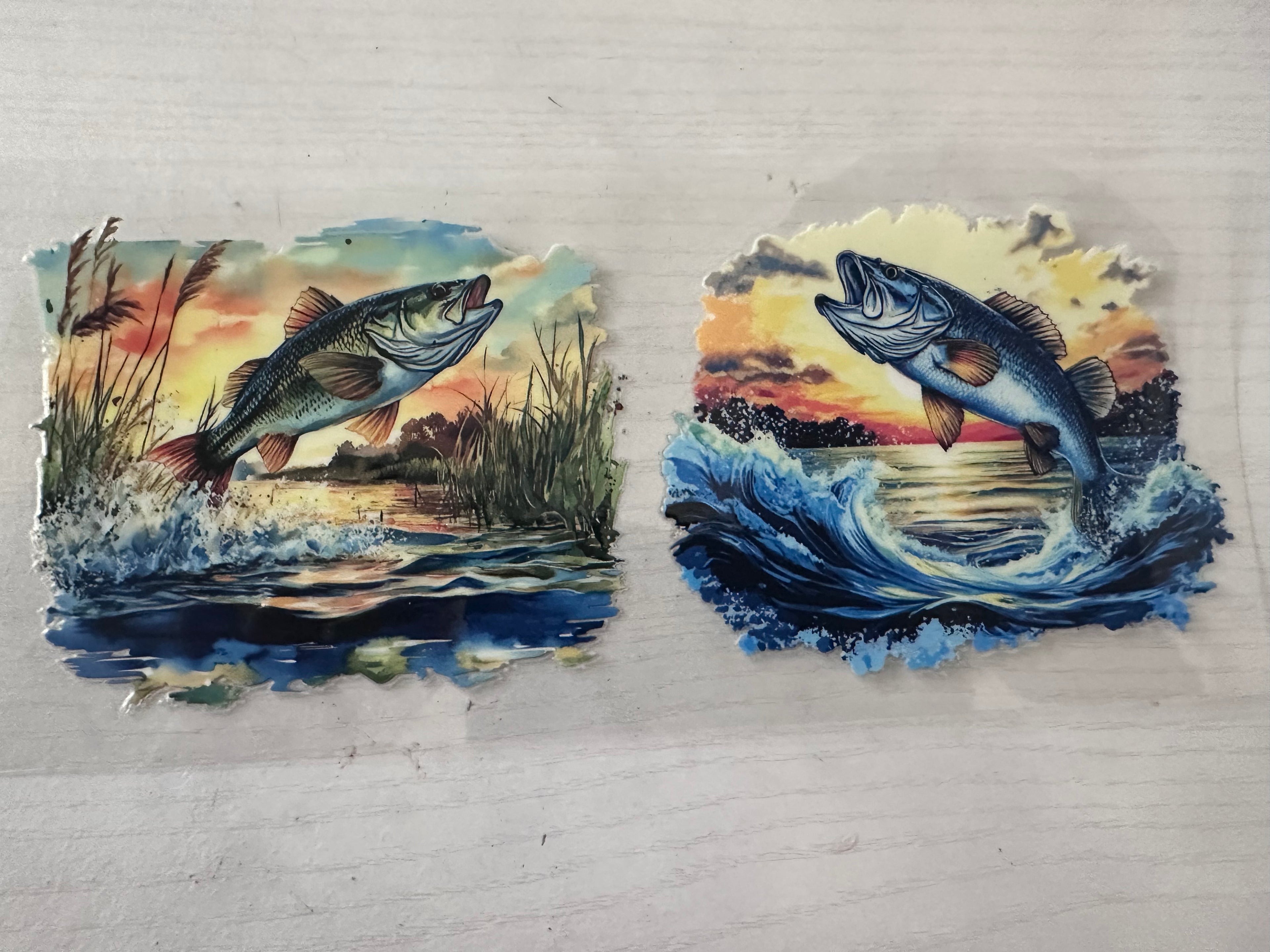 2 Fish cup wrap