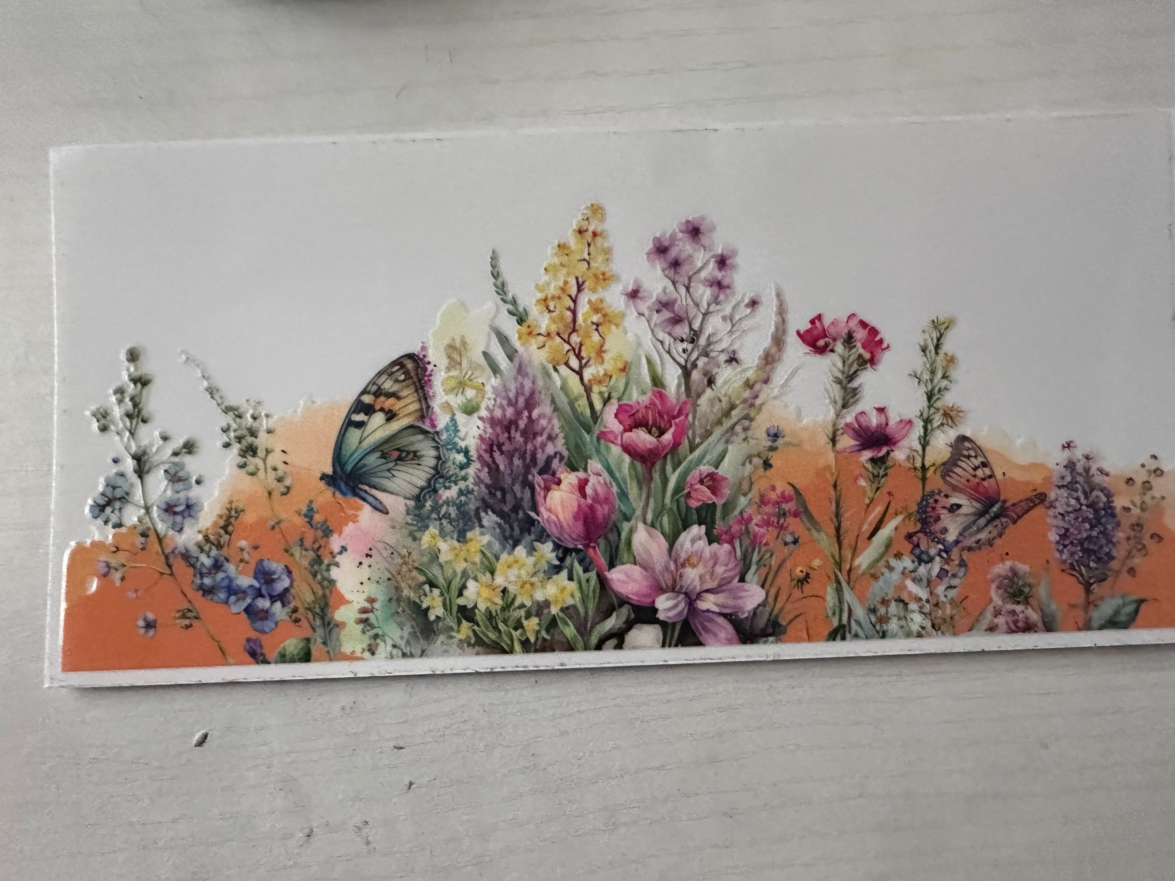 Flower Field cup wrap