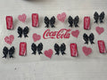 Coca Cola bows 2 cup wrap
