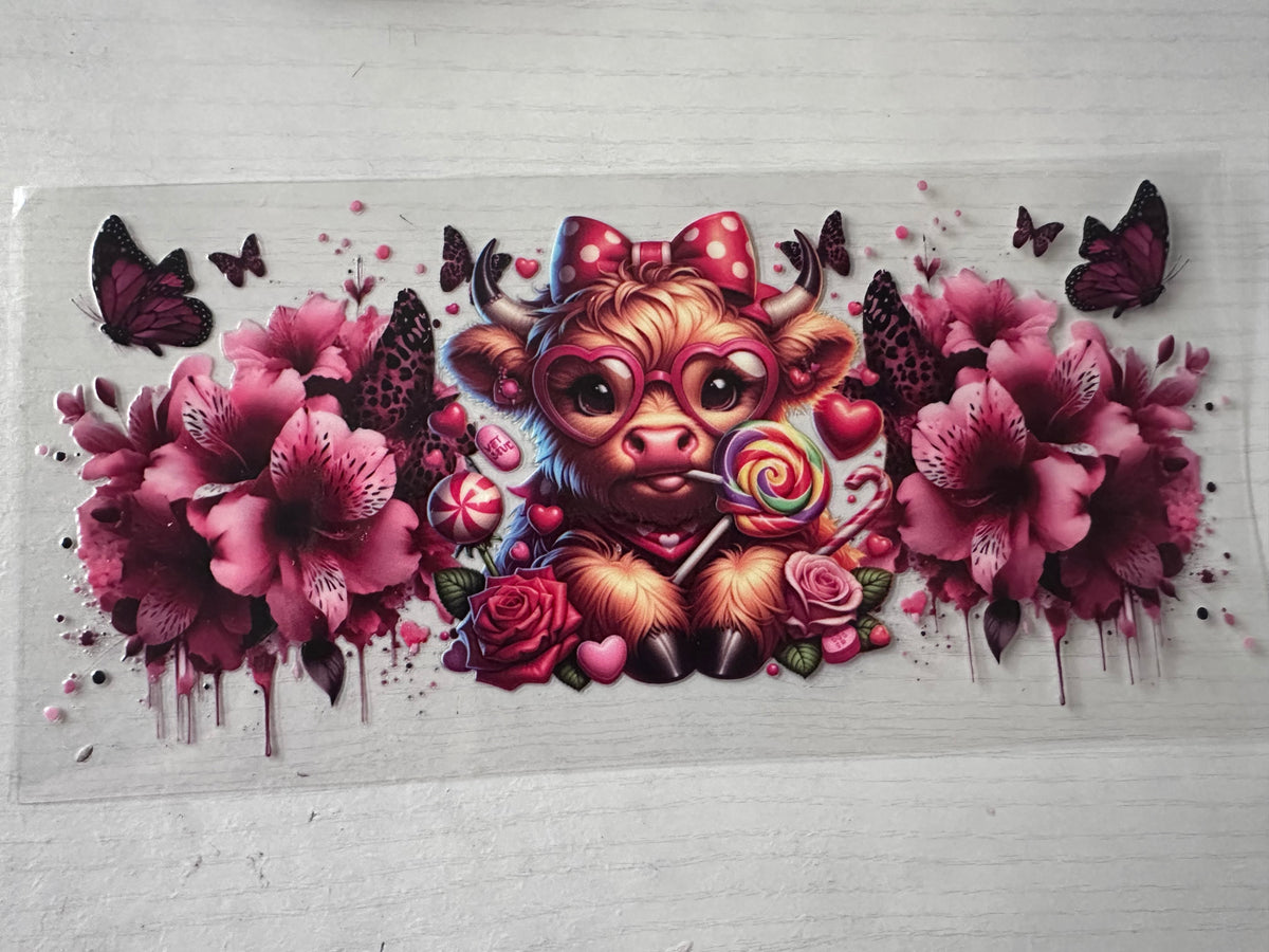 Candy Cow Cup Wrap