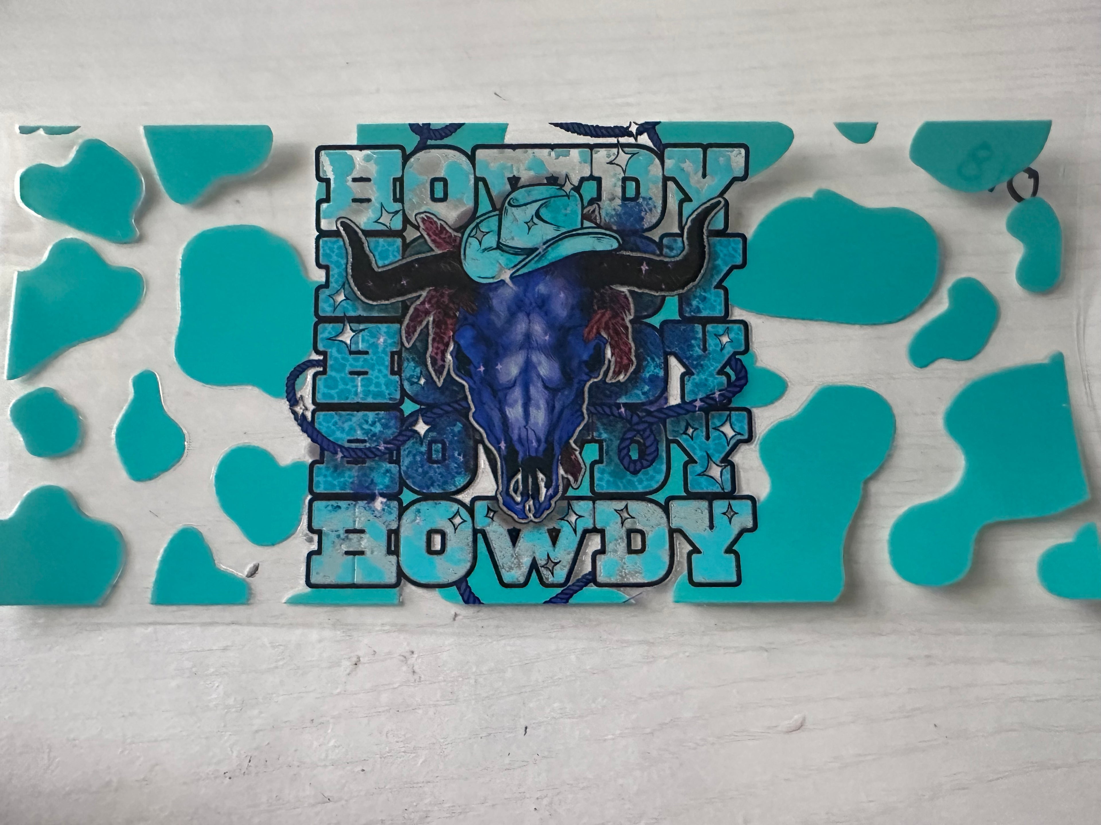 Howdy cup wrap