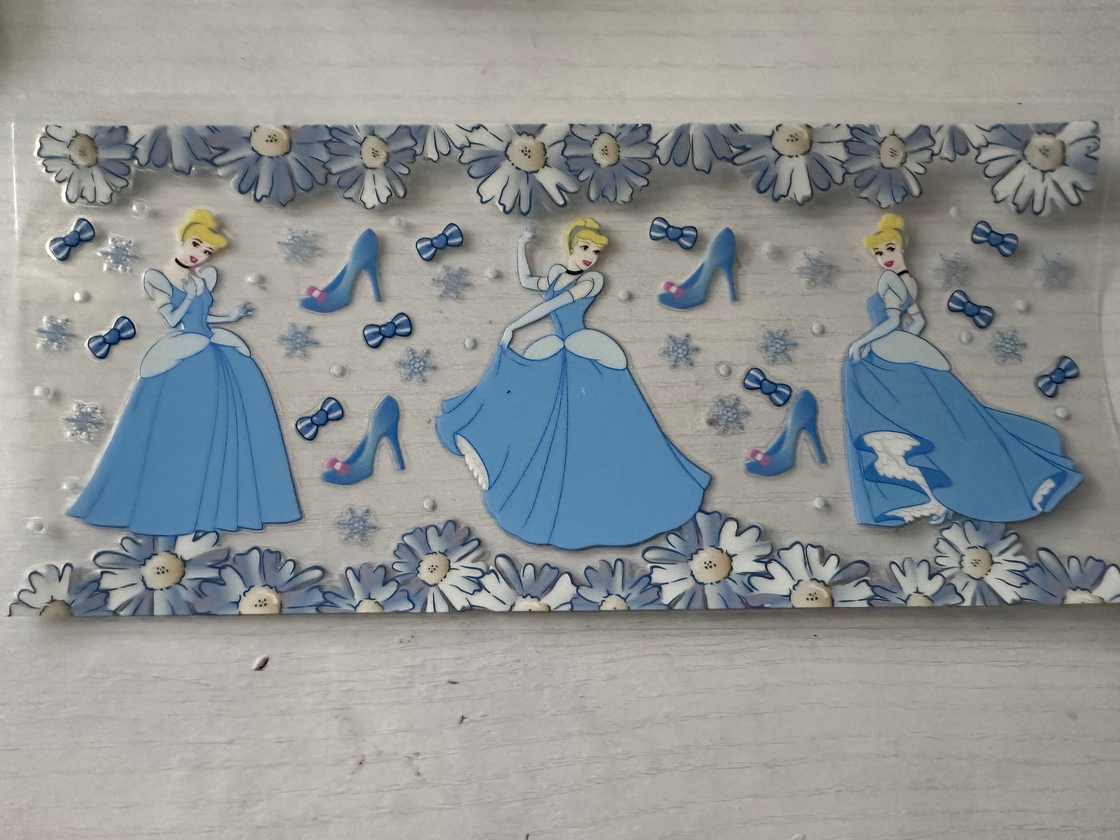 Floral Cinderella Cup Wrap