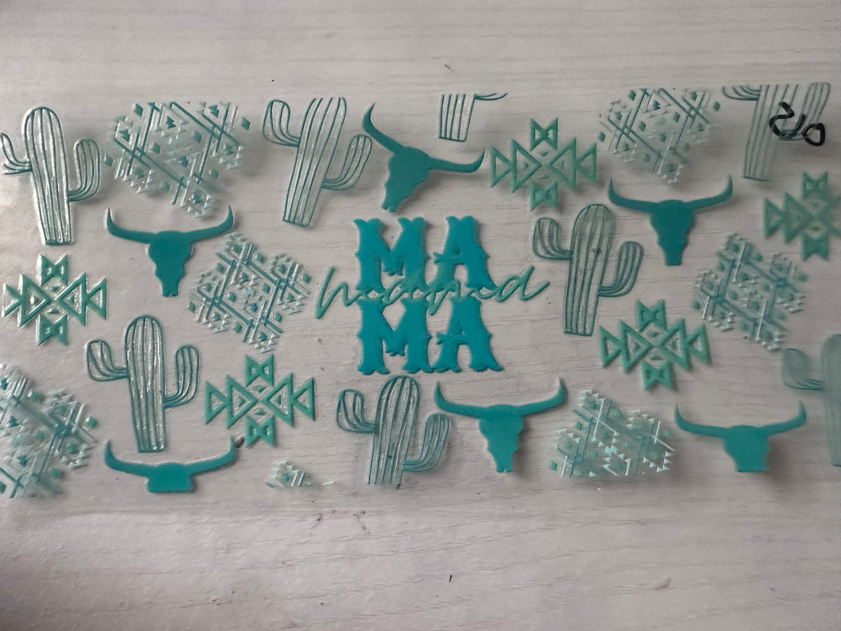 Western Mama cup wrap