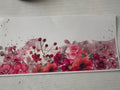 Pink and Orange Flowers cup wrap