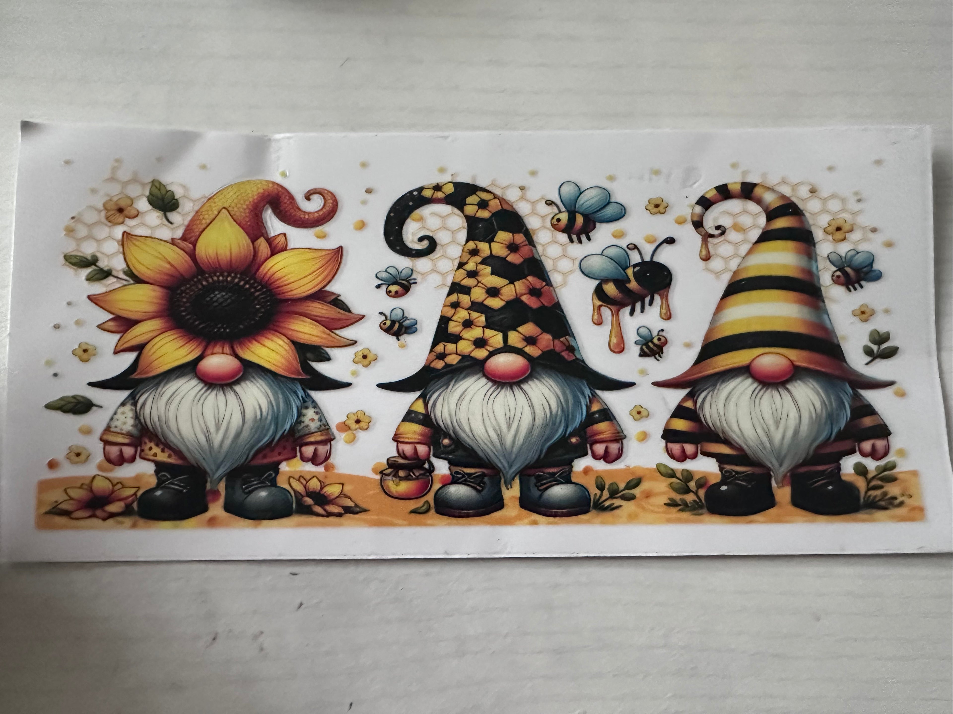 Honey Bee Gnome Cup Wrap