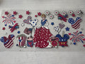 Cinderella red white and blue cup wrap